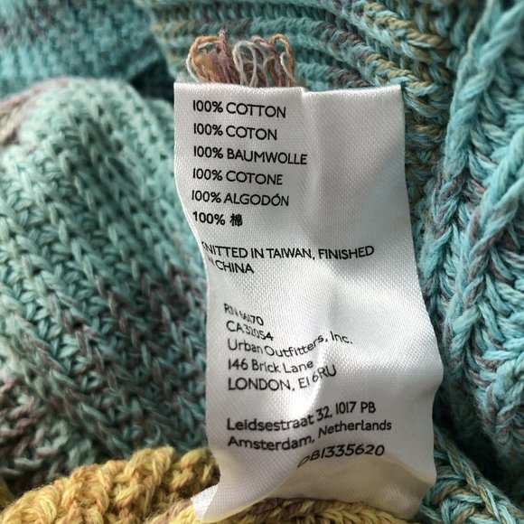 NWT Anthropologie Pilcro Space-Dyed Cardigan Rainbow - Picture 5 of 5